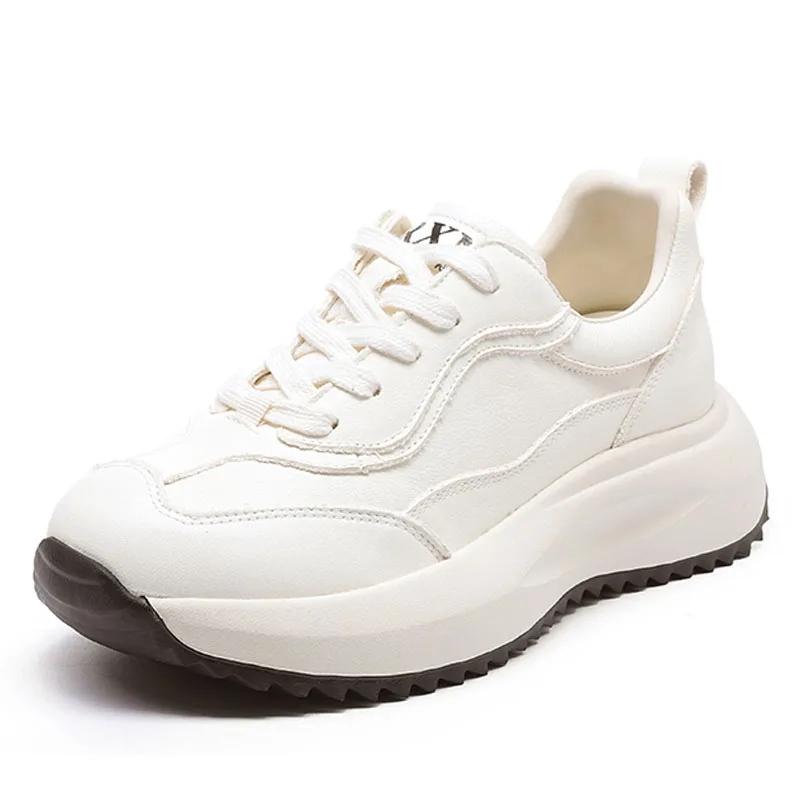 DRKANOL 2025 Fashion Women Casual Sneaker Spring Autumn Mixed Colors Genuine Leather Lace-Up Platform Height Increasing Shoes
DRKANOL 2025 Fashion Women Casual Sneaker Spring Autumn Mixed Colors Genuine Leather Lace-Up Platform Height Increasing Shoes