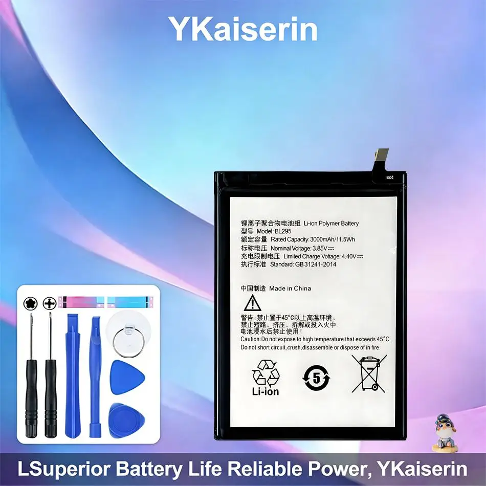 For Lenovo K5S L38031 Premium Replacement BL295 Mobile Phone Battery 3000mAh
For Lenovo K5S L38031 Premium Replacement BL295 Mobile Phone Battery 3000mAh