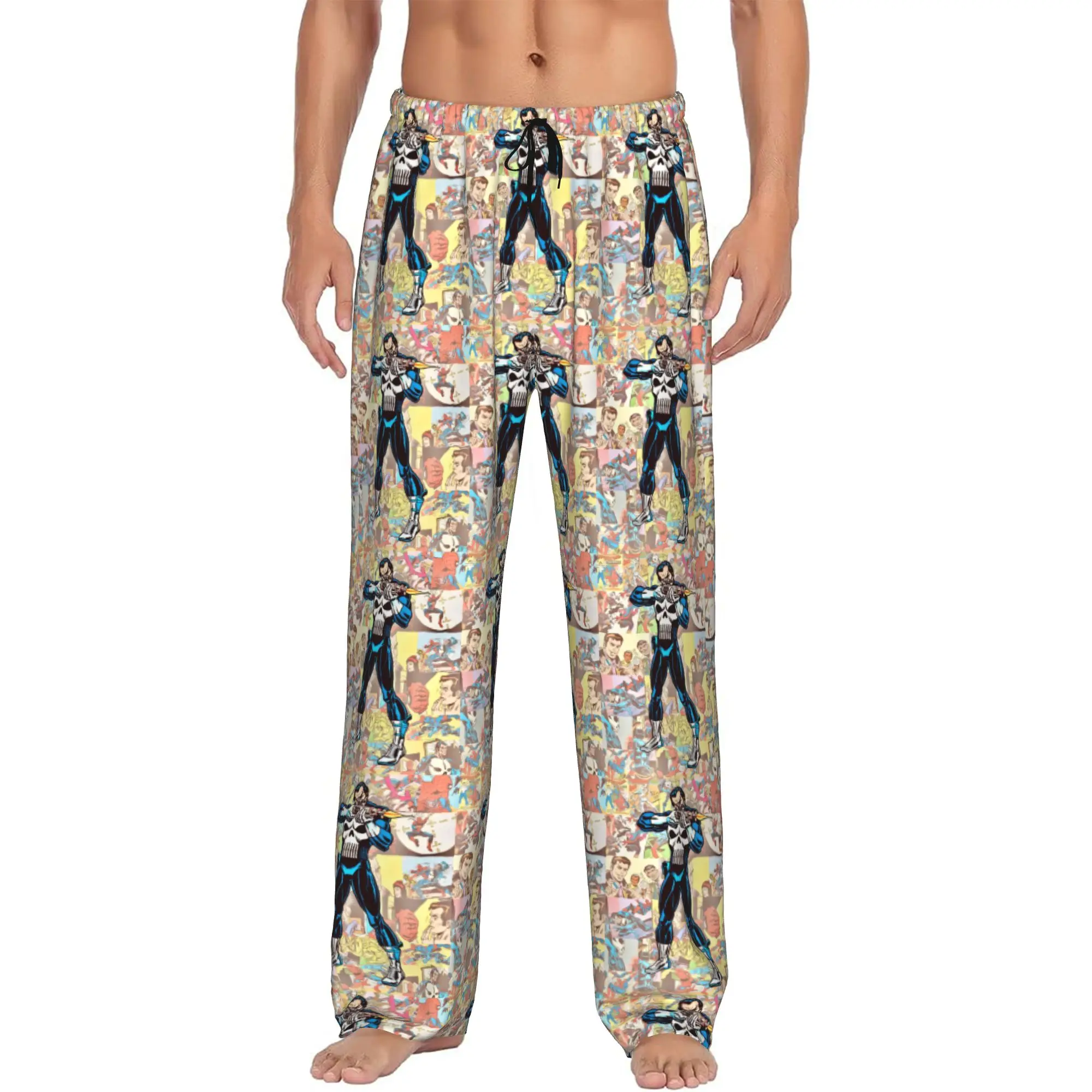 Custom Printed Men P-Punisheres Pajama Pants Sleepwear Sleep Lounge Bottoms with Pockets
Custom Printed Men P-Punisheres Pajama Pants Sleepwear Sleep Lounge Bottoms with Pockets