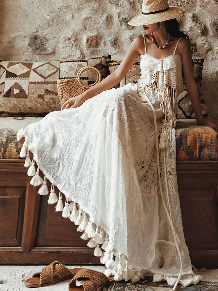 TIYIHAILEY Long Maxi Skirt for Women, Lace Tassels Skirts, High Quality, Spring, Summer, Two Way To Wear New Fashion, 2025
TIYIHAILEY Long Maxi Skirt for Women, Lace Tassels Skirts, High Quality, Spring, Summer, Two Way To Wear New Fashion, 2025