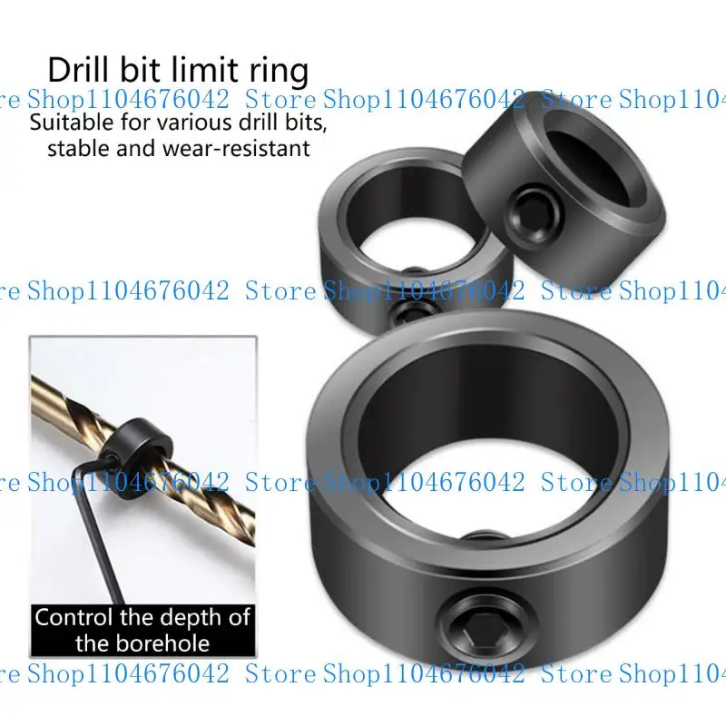 5asd Heavy Duty Carbon Steel Drill Bit Depth Stop Collar Set Adjustable Positioners
5asd Heavy Duty Carbon Steel Drill Bit Depth Stop Collar Set Adjustable Positioners