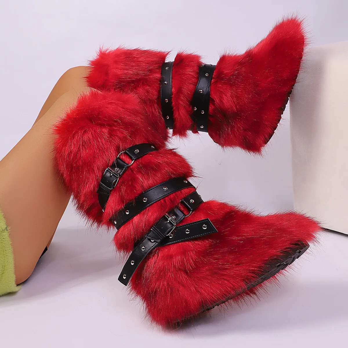 IPPEUM Winter Fur Boots 2025 Knee High Boots For Women Shoes Plush Long y2k Snow Boots
IPPEUM Winter Fur Boots 2025 Knee High Boots For Women Shoes Plush Long y2k Snow Boots