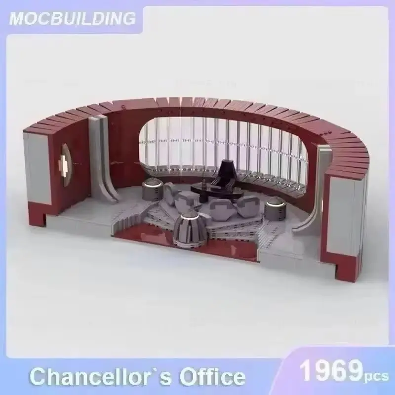 Коллекционная модель офиса Космического канцелярства MOC, конструктор, набор для сборки, игрушки, подарки, 1969 деталей
Коллекционная модель офиса Космического канцелярства MOC, конструктор, набор для сборки, игрушки, подарки, 1969 деталей