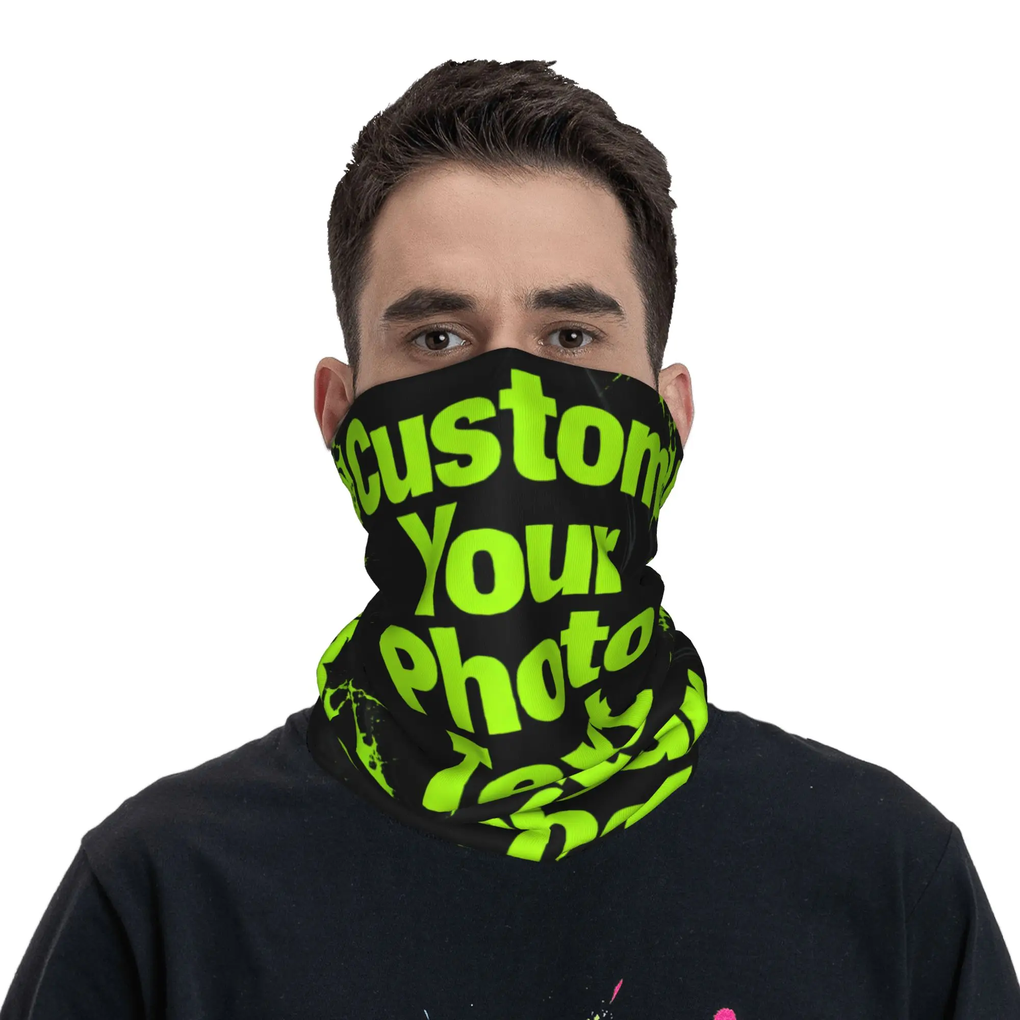 Custom Your Photo Logo Text Bandana Winter Neck Warmer Men Windproof Wrap Face Scarf for Hiking Gaiter Headband
Custom Your Photo Logo Text Bandana Winter Neck Warmer Men Windproof Wrap Face Scarf for Hiking Gaiter Headband