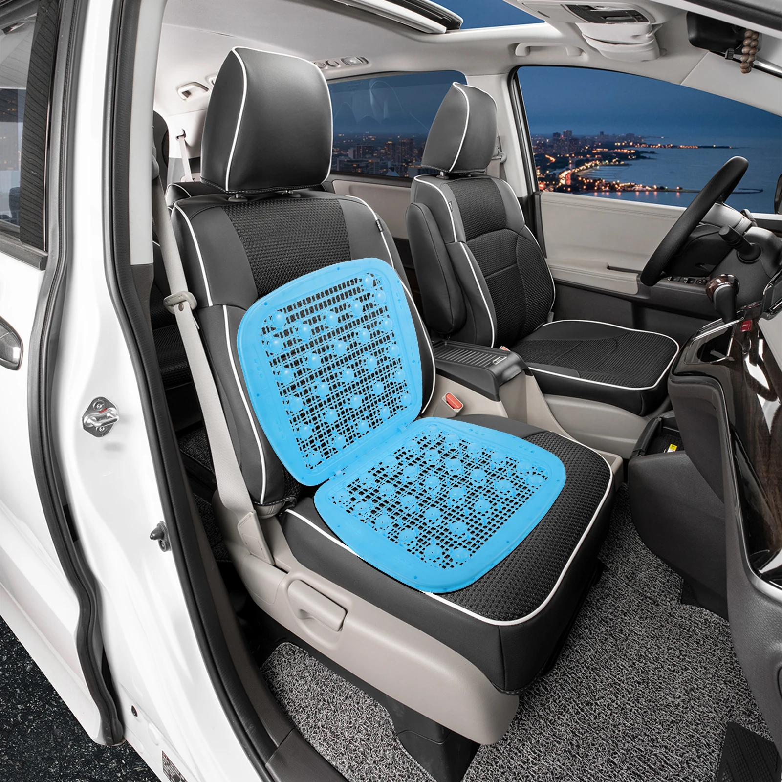 Summer Plastic Seat Cushion Double Layer Blue Car Truck Van Driver Chair Pad Ventilation Protective Pads Seats Cushions
Summer Plastic Seat Cushion Double Layer Blue Car Truck Van Driver Chair Pad Ventilation Protective Pads Seats Cushions