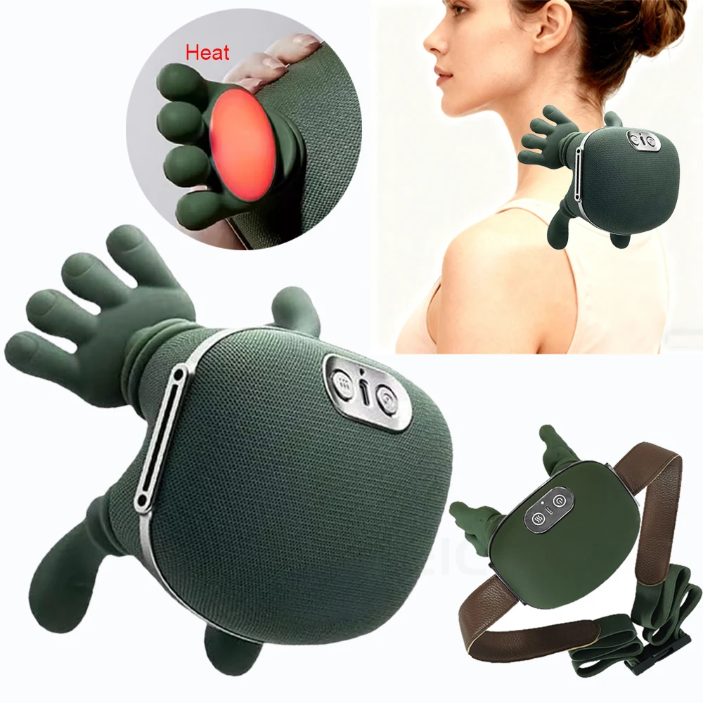 Shoulder Neck Massager Portable Heated Cervical Neck Massager for Pain Relief Muscle Relax Simulating Human Hands Neck Massager
Shoulder Neck Massager Portable Heated Cervical Neck Massager for Pain Relief Muscle Relax Simulating Human Hands Neck Massager
