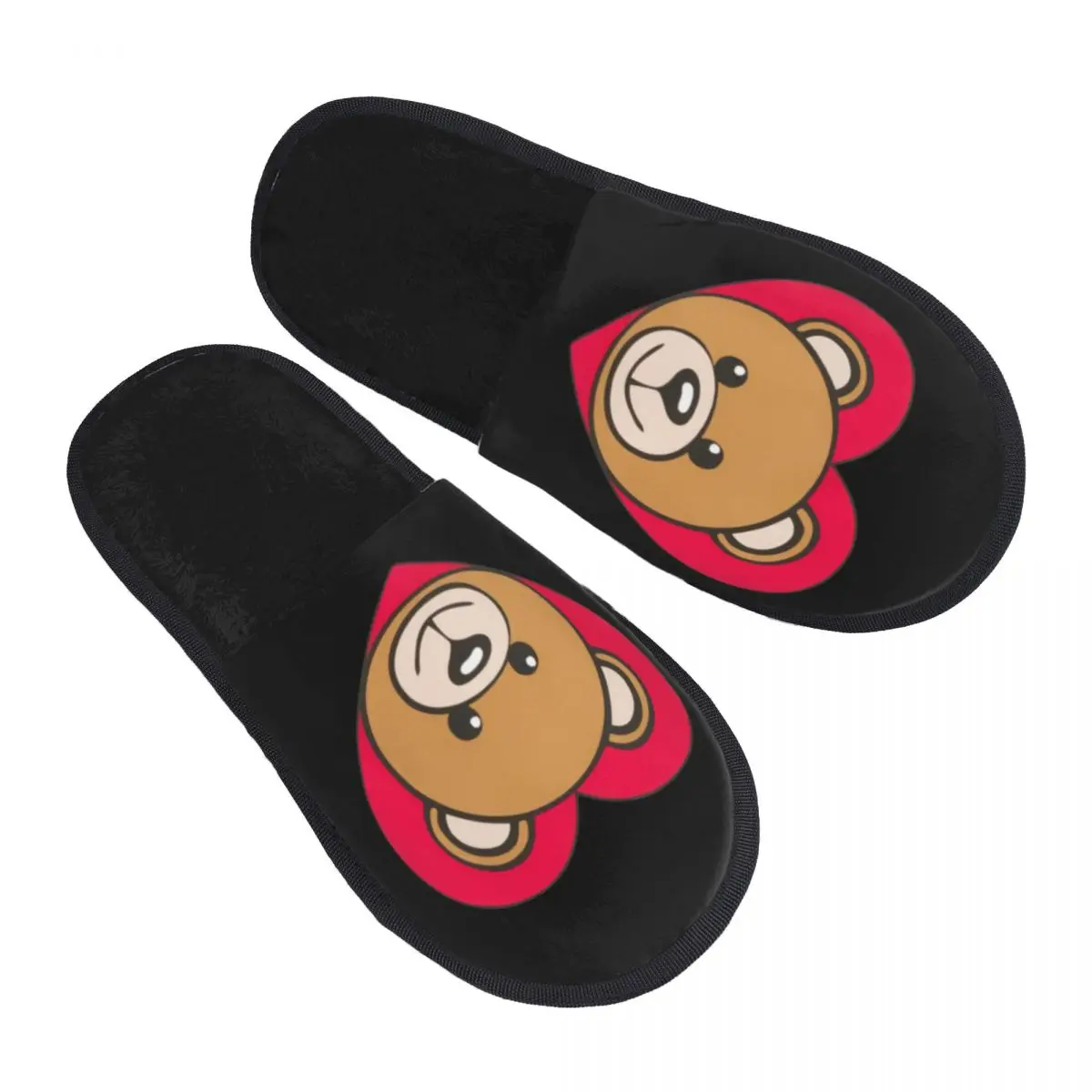 Custom Teddy Bear Toy Heart Love House Slippers Women Cozy Memory Foam Slip On Bedroom Slipper Shoes
Custom Teddy Bear Toy Heart Love House Slippers Women Cozy Memory Foam Slip On Bedroom Slipper Shoes