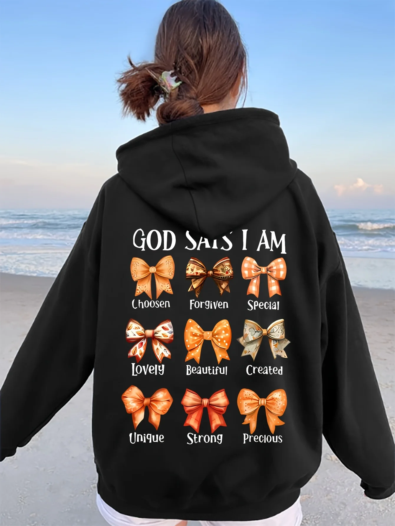 Bow Graphic Printing Autumn and Winter Pure Cotton Men's and Women's Hoodies Casual Outdoor Street Sports Loose Training Brand
Bow Graphic Printing Autumn and Winter Pure Cotton Men's and Women's Hoodies Casual Outdoor Street Sports Loose Training Brand