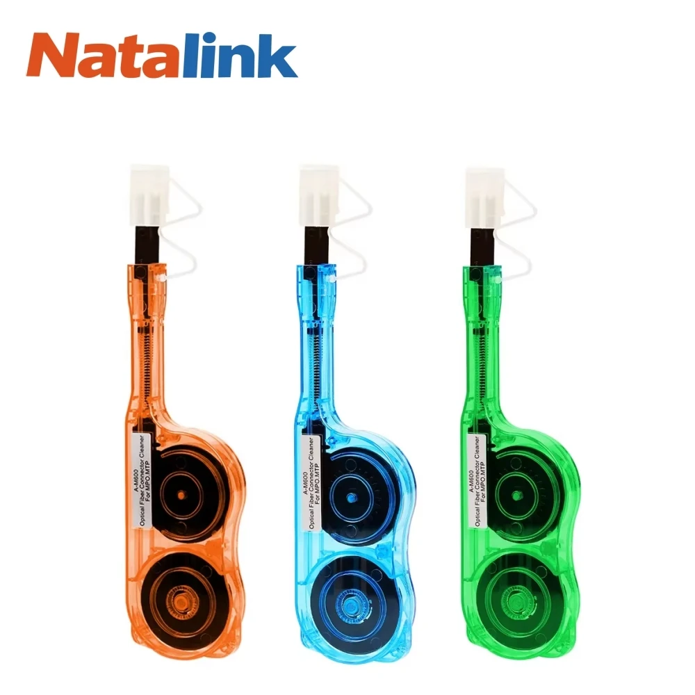 Natalink AUA-M600 Optical Fiber End Face Cleaning Pen with 600 + Times Cleans for MPO/MTP Connectors FTTH Cleaning Tool
Natalink AUA-M600 Optical Fiber End Face Cleaning Pen with 600 + Times Cleans for MPO/MTP Connectors FTTH Cleaning Tool