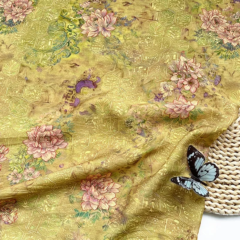 1meter Lotus Chinese Style Digital Print Brocade Cotton Fabric Qipao Dress Blouse Hanfu Tablecloth Fashion DIY Craft Material
1meter Lotus Chinese Style Digital Print Brocade Cotton Fabric Qipao Dress Blouse Hanfu Tablecloth Fashion DIY Craft Material