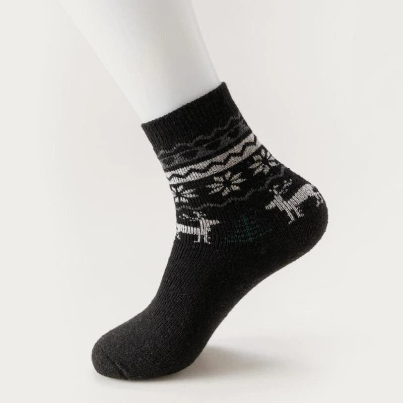 5 пар мужских носков из искусственной шерсти, стильные толстые вязаные термоноски с узором оленя, подарок для повседневной носки
5 пар мужских носков из искусственной шерсти, стильные толстые вязаные термоноски с узором оленя, подарок для повседневной носки