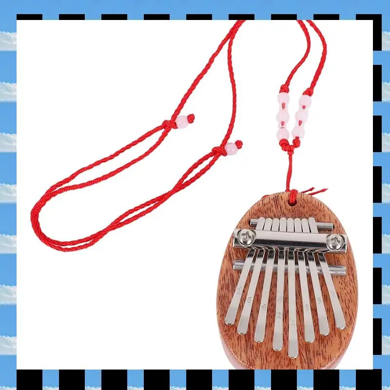 ABME 8 Key Mini Kalimba Exquisite Finger Thumb Piano Marimba Musical Good Accessory Pendant Gift
ABME 8 Key Mini Kalimba Exquisite Finger Thumb Piano Marimba Musical Good Accessory Pendant Gift