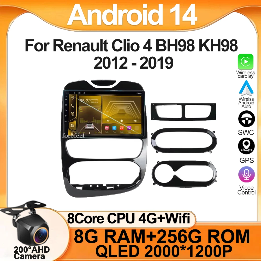 7862 Android For Renault Clio 4 BH98 KH98 2012 - 2019 Car Radio Stereo Head Unit Multimedia Player GPS Navigation No 2din DVD 5G
7862 Android For Renault Clio 4 BH98 KH98 2012 - 2019 Car Radio Stereo Head Unit Multimedia Player GPS Navigation No 2din DVD 5G