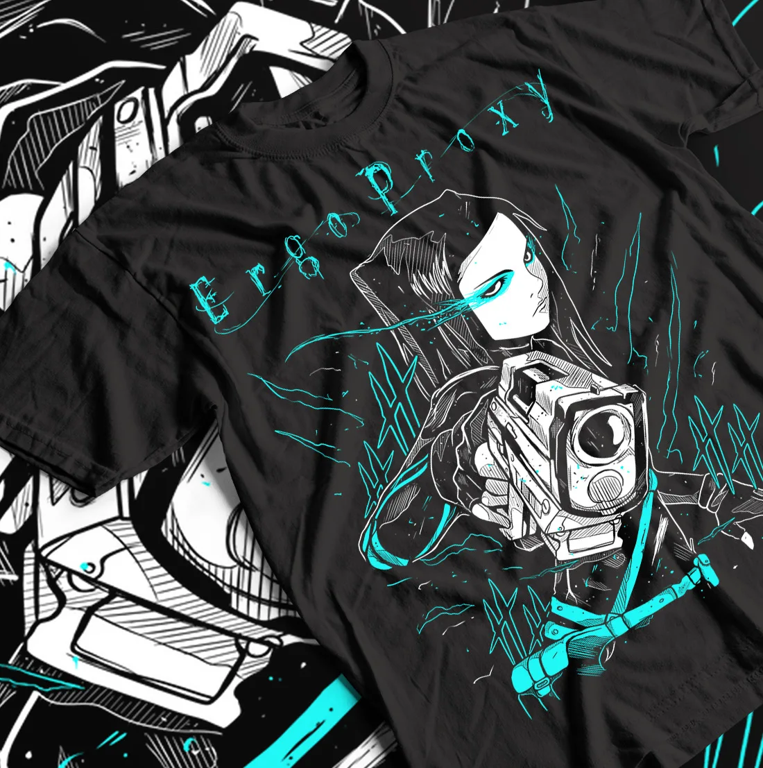 Ergo Proxy T-Shirt Re-l Mayer Anime Manga Girl Kawaii Funny Gift Shirt All Size
Ergo Proxy T-Shirt Re-l Mayer Anime Manga Girl Kawaii Funny Gift Shirt All Size