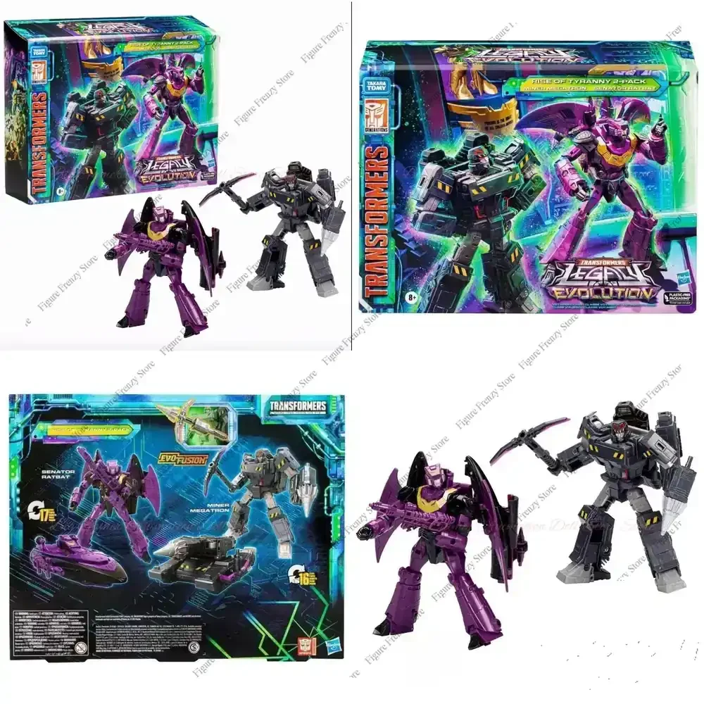 Special Offer In Stock for Hasbro Transformers Legacy Evolution Series Rise of Tyranny Two Person Set for Miner Megatron and
Special Offer In Stock for Hasbro Transformers Legacy Evolution Series Rise of Tyranny Two Person Set for Miner Megatron and