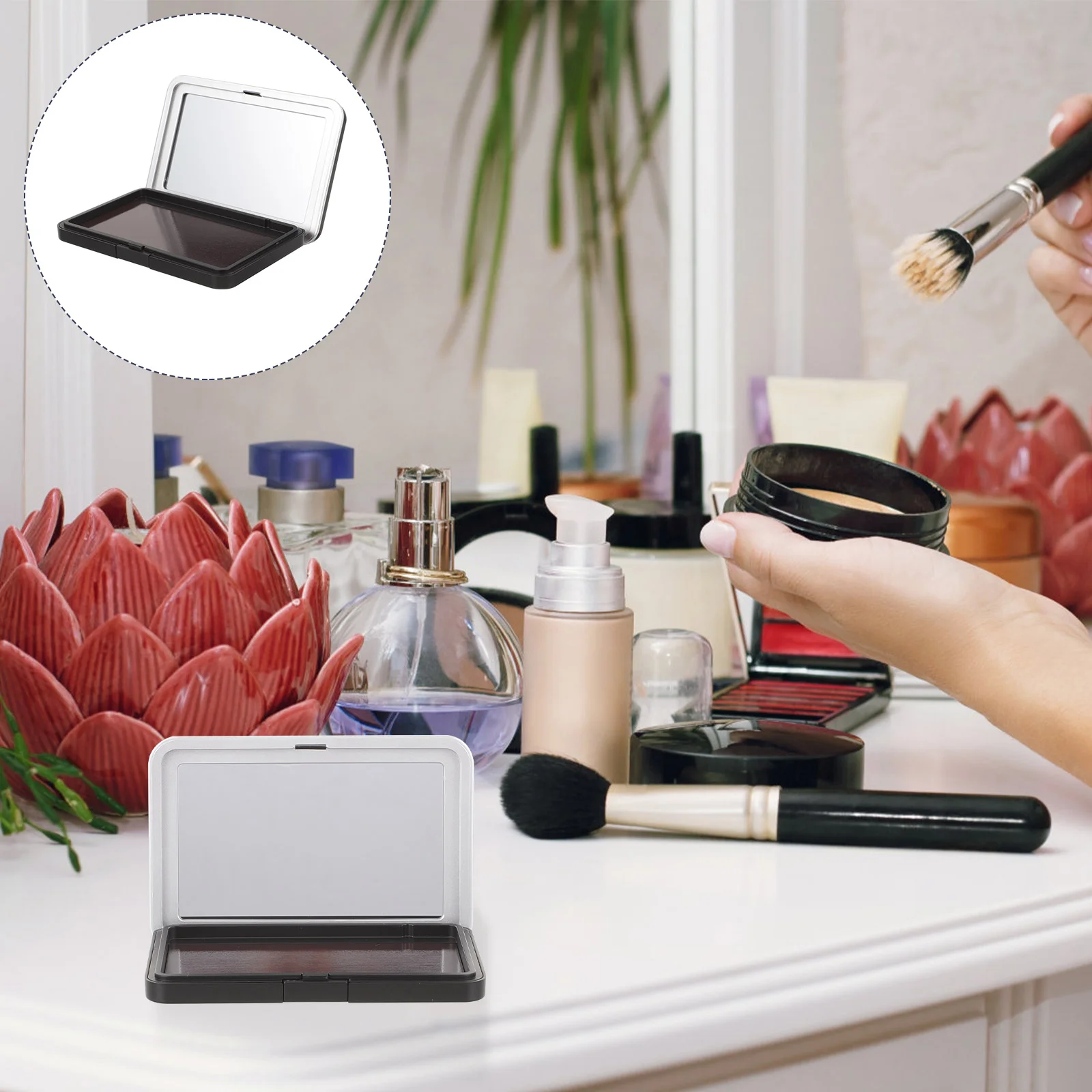 Magnetic DIY Eye Shadow Portable Cases Makeup Pallets Lip Balm Eyeshadow Blush Organizer Empty Pan Packing
Magnetic DIY Eye Shadow Portable Cases Makeup Pallets Lip Balm Eyeshadow Blush Organizer Empty Pan Packing