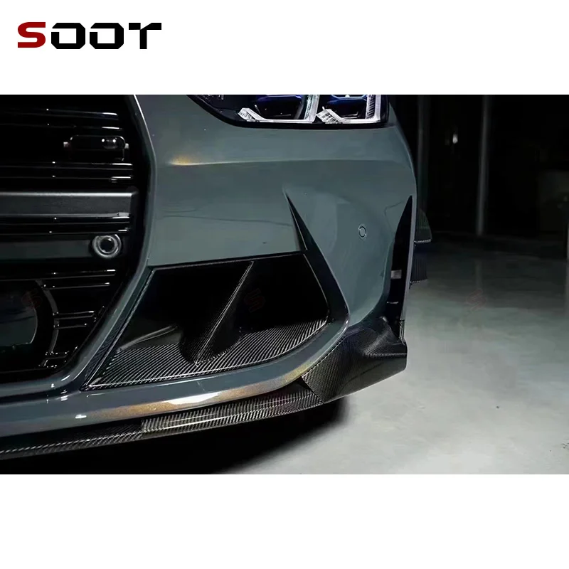 For BMW M3 M4 G80 G82 G83 Carbon Fiber Fog lamp frame grill Front Bumper Air Vent Cover Tuyere Car Accessories
For BMW M3 M4 G80 G82 G83 Carbon Fiber Fog lamp frame grill Front Bumper Air Vent Cover Tuyere Car Accessories