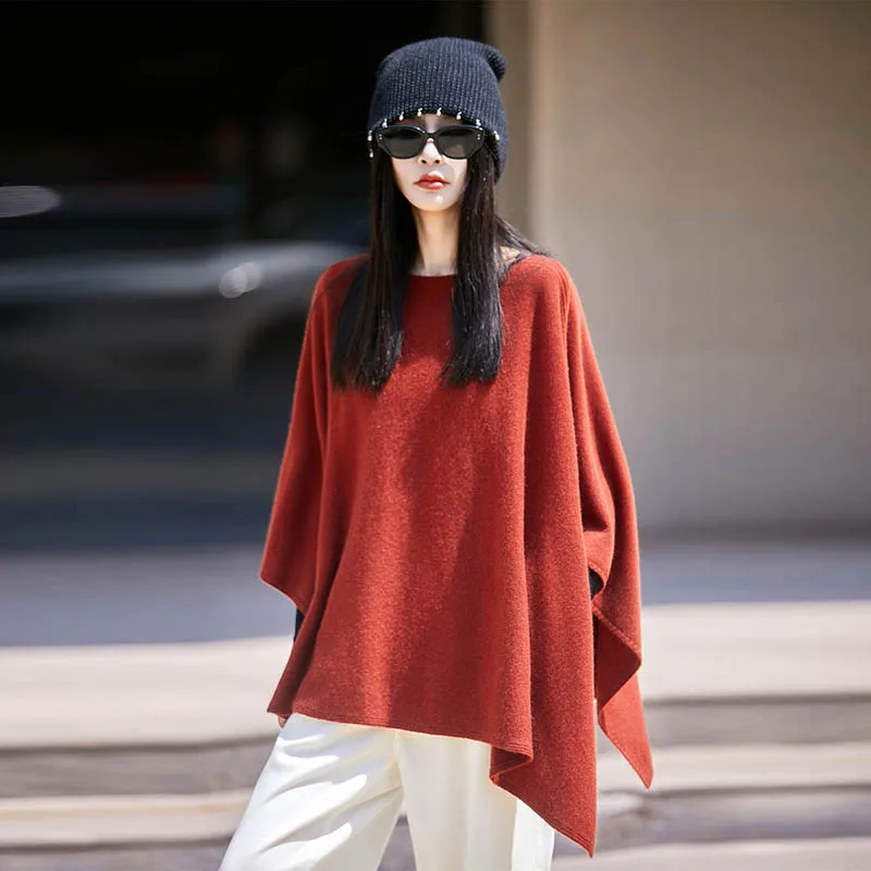 Autumn Winter Women Poncho One collar shawl Warm Scarf Female Cloak 100% Wool Pashmina Cape Stole Fashionable and Versatile
Autumn Winter Women Poncho One collar shawl Warm Scarf Female Cloak 100% Wool Pashmina Cape Stole Fashionable and Versatile
