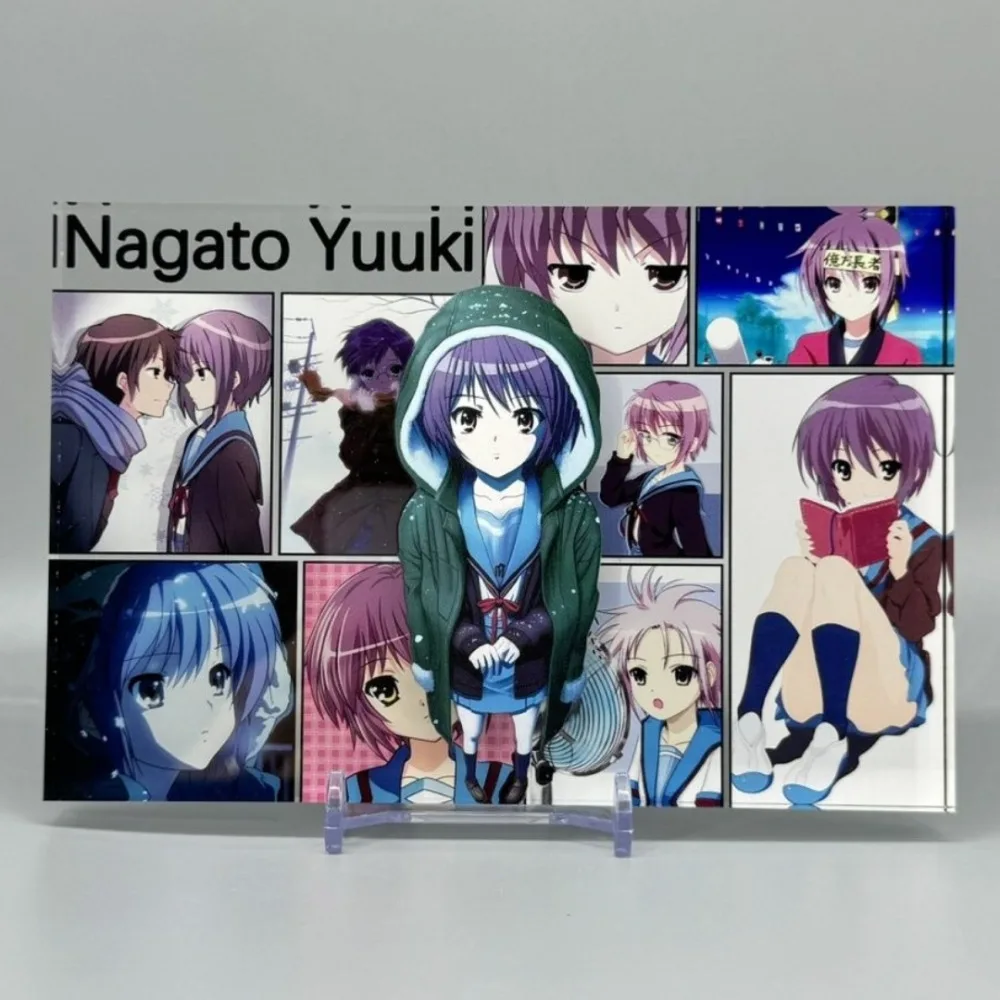 Аниме Suzumiya Haruhi No Yuuutsu Nagato Yuki, акриловая настольная подставка для косплея, фигурка, кирпичный декор, коллекция, рождественский подарок
Аниме Suzumiya Haruhi No Yuuutsu Nagato Yuki, акриловая настольная подставка для косплея, фигурка, кирпичный декор, коллекция, рождественский подарок