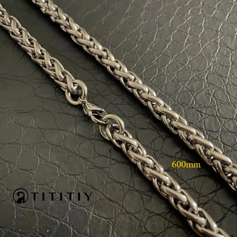 New Wide 7mm Pure Titanium Retro Dragon Bone Chain Ultra-light Anti-allergic Personalized Necklace for Men Women Hip-hop 600mm
New Wide 7mm Pure Titanium Retro Dragon Bone Chain Ultra-light Anti-allergic Personalized Necklace for Men Women Hip-hop 600mm