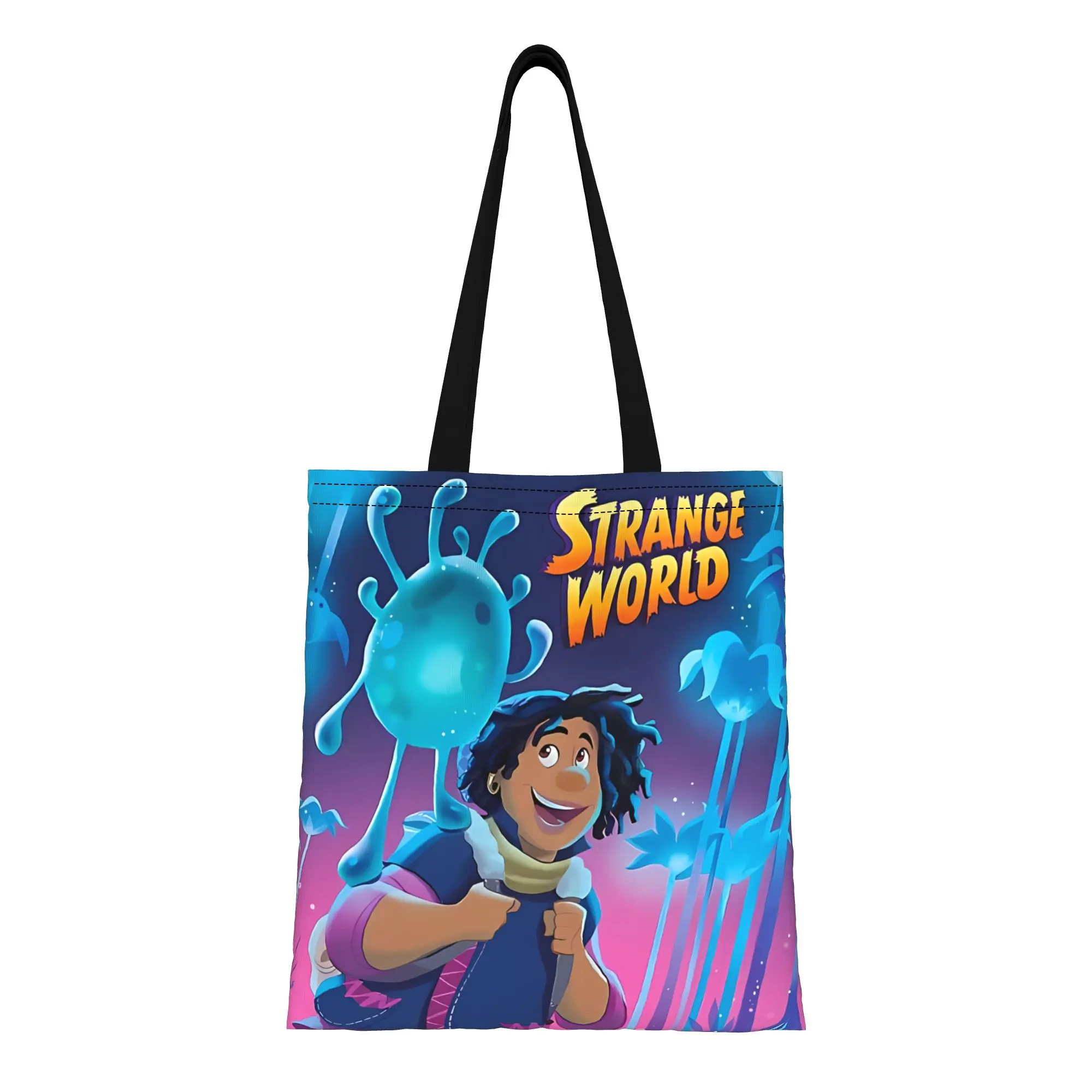 Back to school season Movie Strange World Canvas Tote Bag Perfect for Outdoor Women's Top-Handle Bags
Back to school season Movie Strange World Canvas Tote Bag Perfect for Outdoor Women's Top-Handle Bags