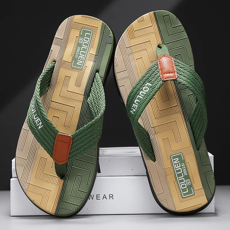 Summer Slippers for Men, Non-Slip Flip-Flops for Outdoor Wear, Beach Slippers
Summer Slippers for Men, Non-Slip Flip-Flops for Outdoor Wear, Beach Slippers