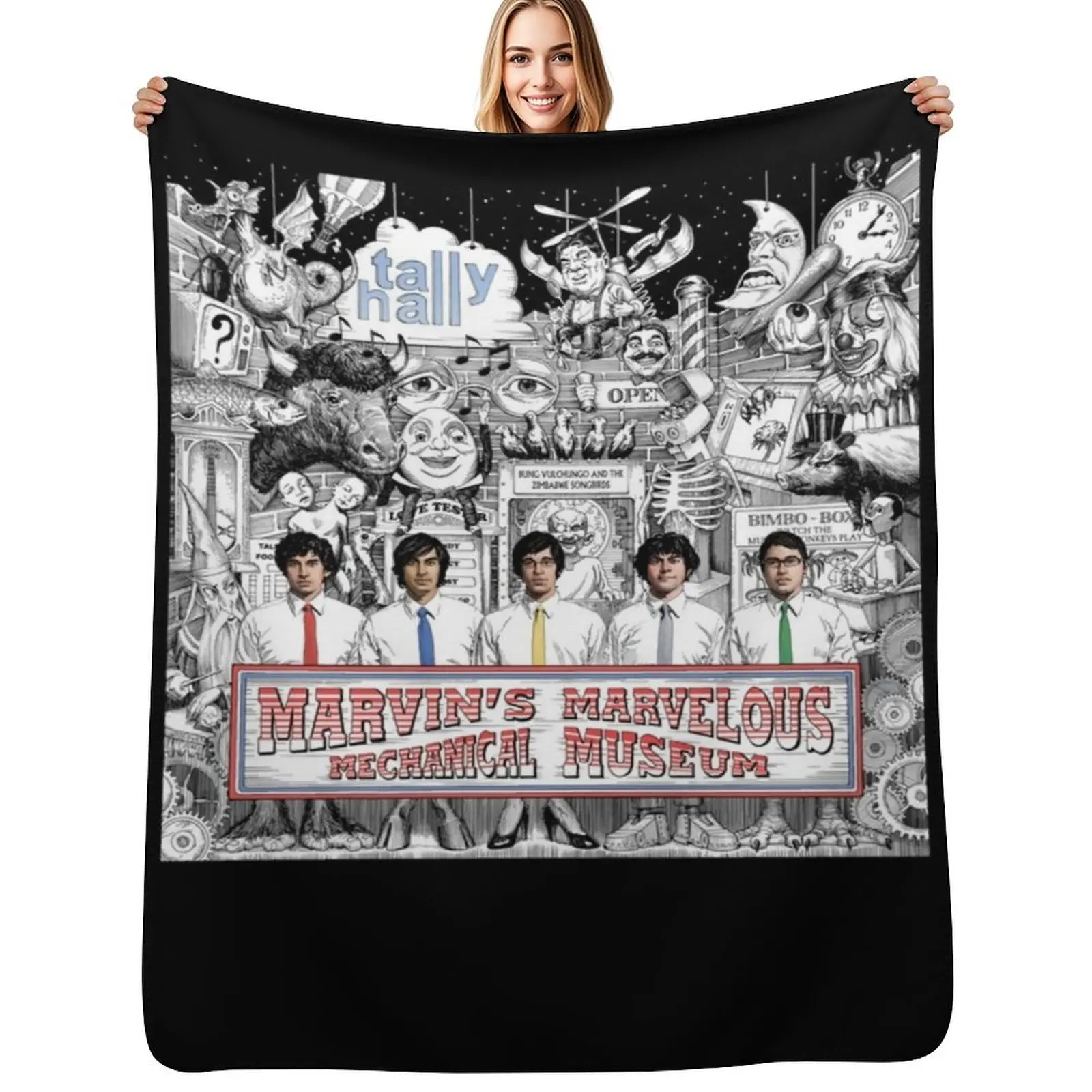 tally hall Marvin's Marvelous Throw Blanket Anti Shedding Soft Fuzzy Blanket for Home
tally hall Marvin's Marvelous Throw Blanket Anti Shedding Soft Fuzzy Blanket for Home
