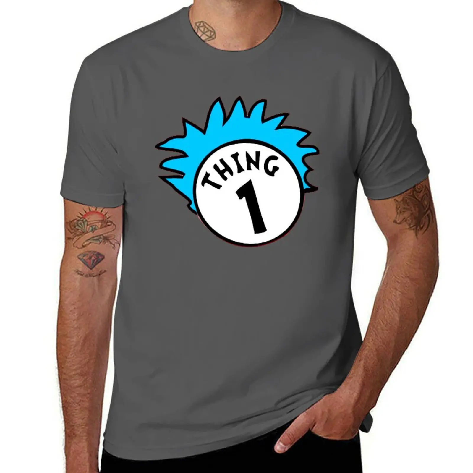 Thing I 1 T-Shirt Vintage Style Printed Top
Thing I 1 T-Shirt Vintage Style Printed Top