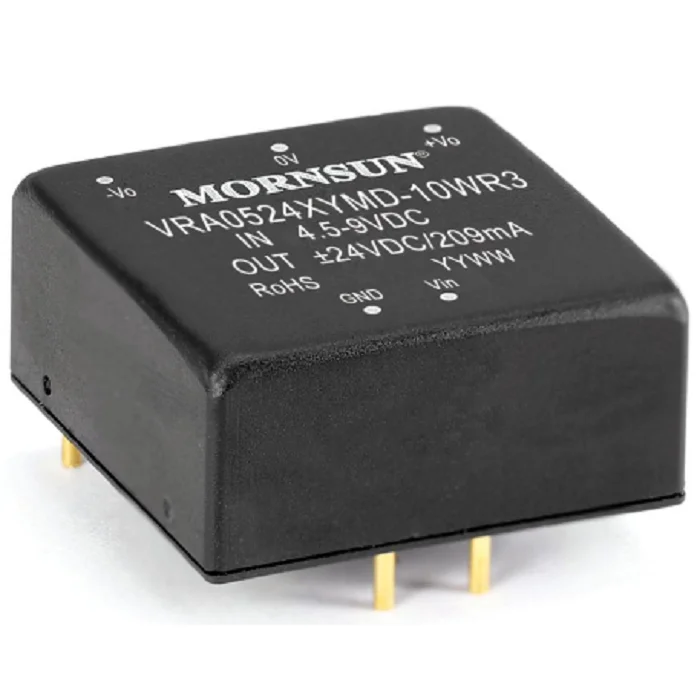 VRA0524XYMD-10WR3 10W 4,5-9V To 24V ± 209Ma Высококачественный блок питания постоянного тока
VRA0524XYMD-10WR3 10W 4,5-9V To 24V ± 209Ma Высококачественный блок питания постоянного тока