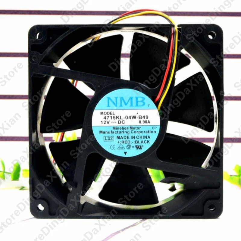 X 1PCS For NMB 4715KL-04W-B49 | 12V 0.90A | 12CM | Double Ball High Air Volume Cooling Fan
X 1PCS For NMB 4715KL-04W-B49 | 12V 0.90A | 12CM | Double Ball High Air Volume Cooling Fan