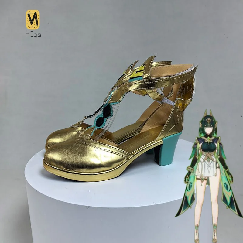 Genshin Impact Nefer Cosplay High Heel Shoes Anime Character Halloween Carnival Party Prop HCos
Genshin Impact Nefer Cosplay High Heel Shoes Anime Character Halloween Carnival Party Prop HCos