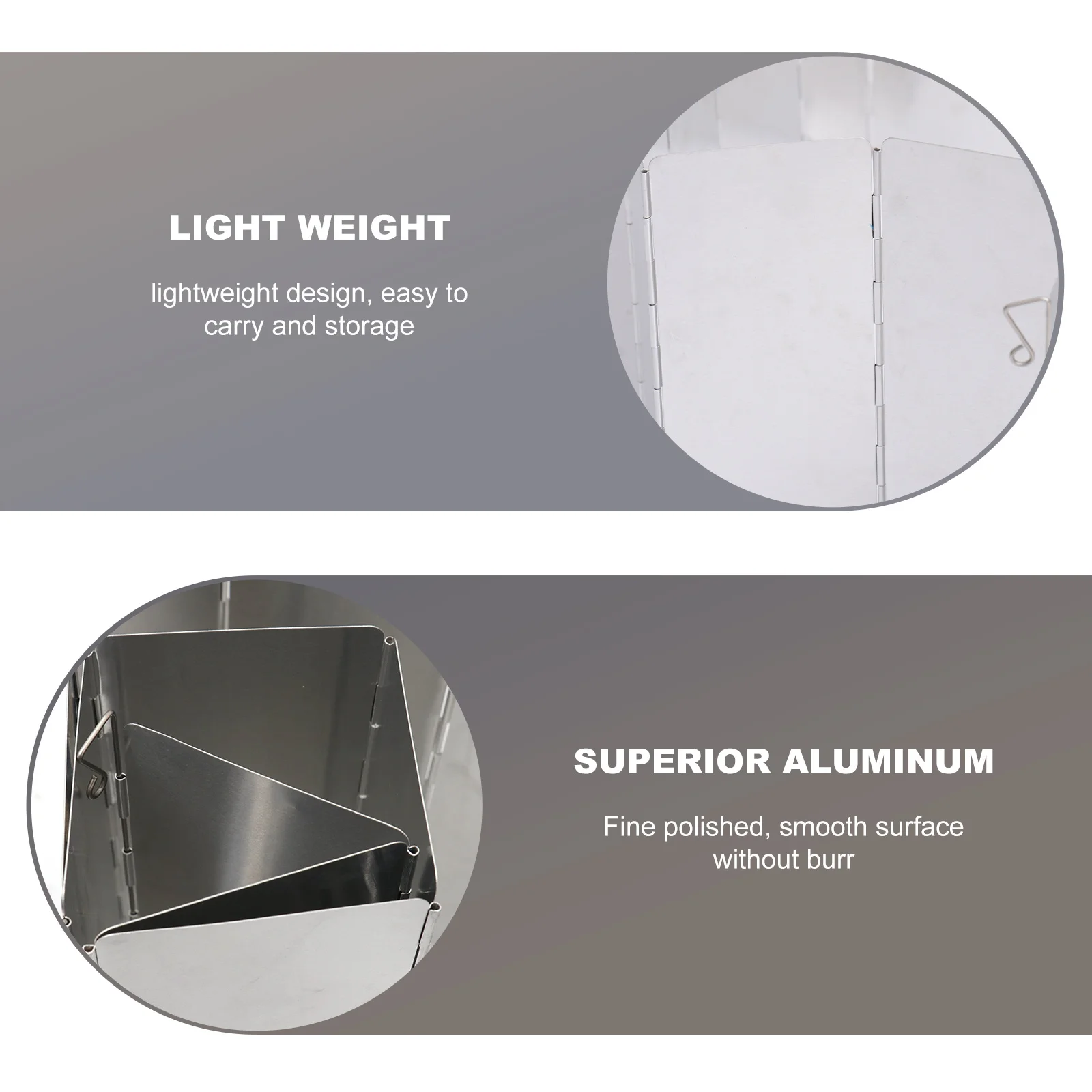 1Pcs Bbq Windshield Folding Aluminum Alloy Outdoor Barbecue Camping Picnic Stove Windscreen Accessory Windshield
1Pcs Bbq Windshield Folding Aluminum Alloy Outdoor Barbecue Camping Picnic Stove Windscreen Accessory Windshield