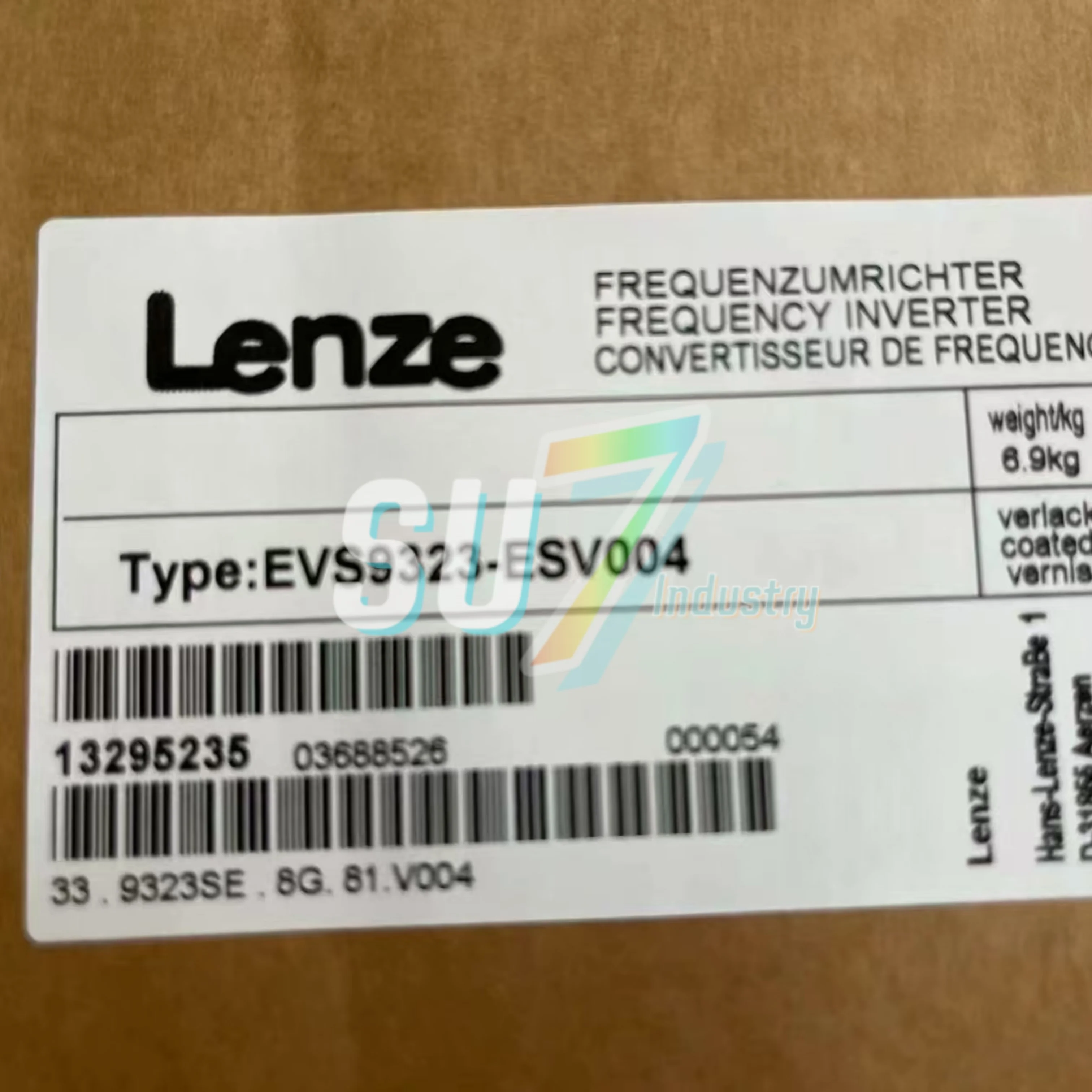 Servo driver New original EVS9323-ES EVS9323-EP EVS9323-EK EVF9323-EV EVS9323-ESV004 EVS9323-EPV004 EVF9323-EVV004
Servo driver New original EVS9323-ES EVS9323-EP EVS9323-EK EVF9323-EV EVS9323-ESV004 EVS9323-EPV004 EVF9323-EVV004