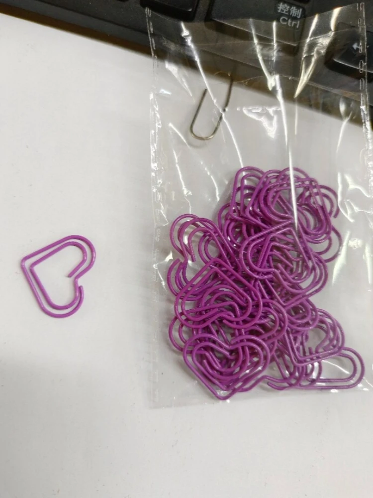 20Pcs Heart Shaped Paper Clips Metal Binder Clips Decorative Office Stationary for Document Note Sorting Scrapbook
20Pcs Heart Shaped Paper Clips Metal Binder Clips Decorative Office Stationary for Document Note Sorting Scrapbook