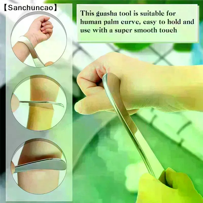 Stainless Steel Gua Sha Muscle Scraper Tool Myofascial Scraping Tools Lymphatic Drainage Massager Soft Tissue Massage Tool
Stainless Steel Gua Sha Muscle Scraper Tool Myofascial Scraping Tools Lymphatic Drainage Massager Soft Tissue Massage Tool