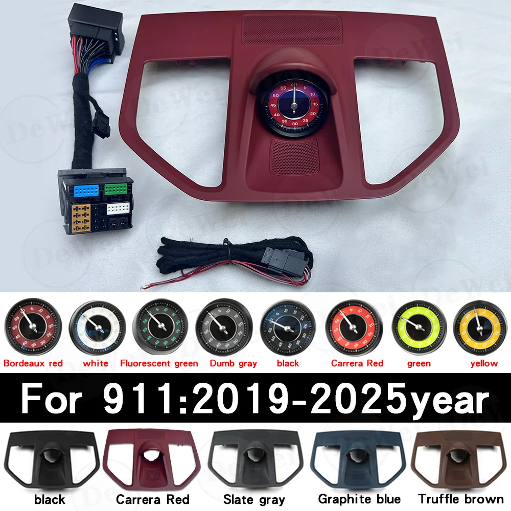 For Porsche 19-24 911 Racing stopwatch dashboard clock compass modification upgrade 992 911 Sports Racing Stopwatch
For Porsche 19-24 911 Racing stopwatch dashboard clock compass modification upgrade 992 911 Sports Racing Stopwatch