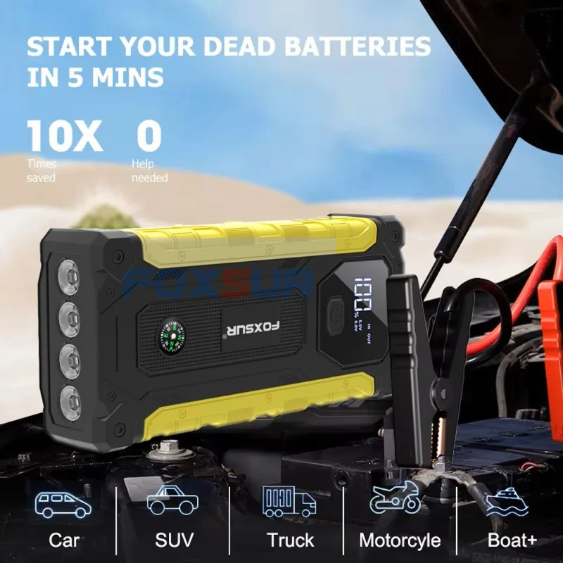 New 12V Lithium Battery Emergency Starting Power Supply for Cars Car Power Bank Car Low Battery Rescue
New 12V Lithium Battery Emergency Starting Power Supply for Cars Car Power Bank Car Low Battery Rescue