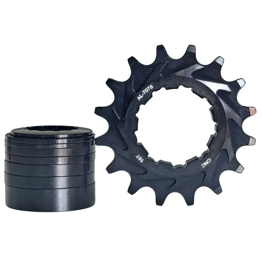 16T Freewheel for Drift Trike For Off-Road Bike AL7075 CNC Machined Flywheel with AL6061 Washer Cap 0.2x0.2cm 1x0.1cm
16T Freewheel for Drift Trike For Off-Road Bike AL7075 CNC Machined Flywheel with AL6061 Washer Cap 0.2x0.2cm 1x0.1cm