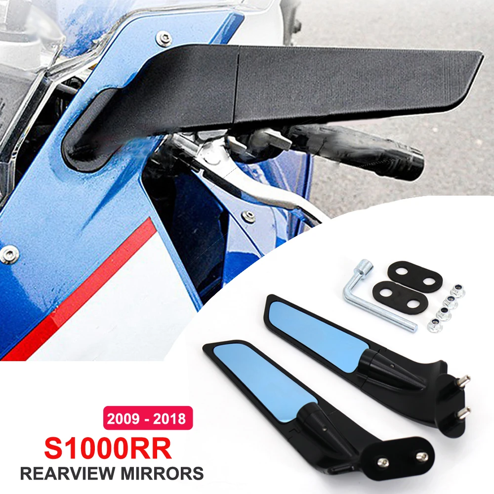 For BMW S1000RR S 1000 RR 2009 - 2018 New Motorcycle Accessories Rearview Mirror Wind Wing Adjustable Rotating Side Mirrors 2010
For BMW S1000RR S 1000 RR 2009 - 2018 New Motorcycle Accessories Rearview Mirror Wind Wing Adjustable Rotating Side Mirrors 2010