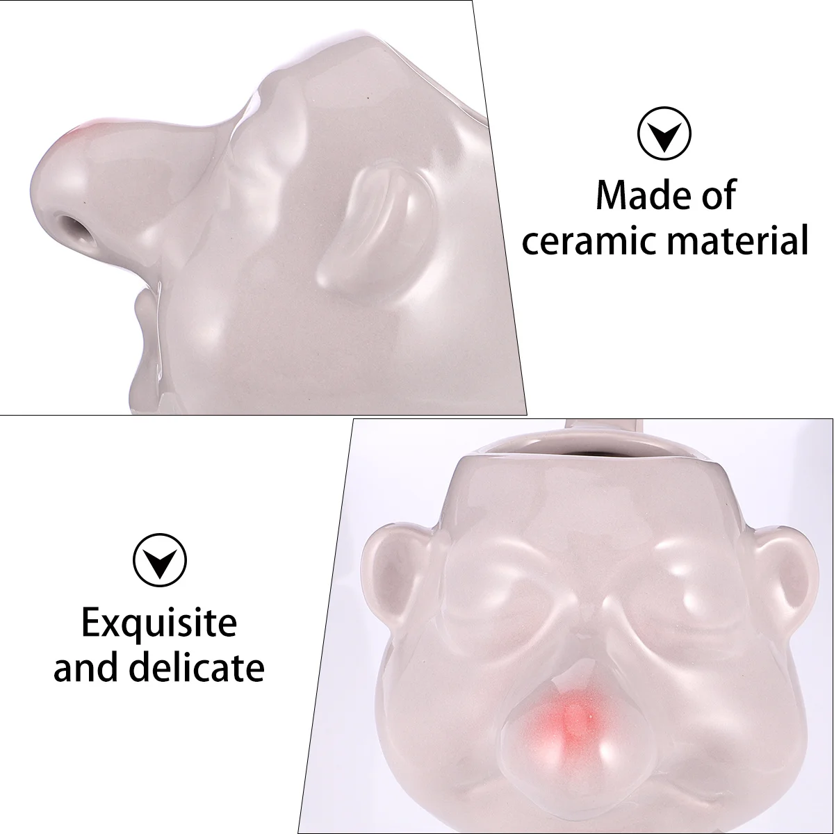 1Pcs Egg White Separator Ceramic Shape Creative Kitchen Cooking Gadget Yolk Extractor Divider Egg Sifting Tool
1Pcs Egg White Separator Ceramic Shape Creative Kitchen Cooking Gadget Yolk Extractor Divider Egg Sifting Tool