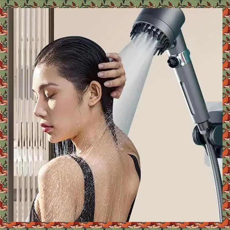 Душевая насадка Turboshower Многофункциональный массажный ручной душевой набор Регулируемая насадка для душа с турбонаддувом Простая установка Простота в использовании
Душевая насадка Turboshower Многофункциональный массажный ручной душевой набор Регулируемая насадка для душа с турбонаддувом Простая установка Простота в использовании
