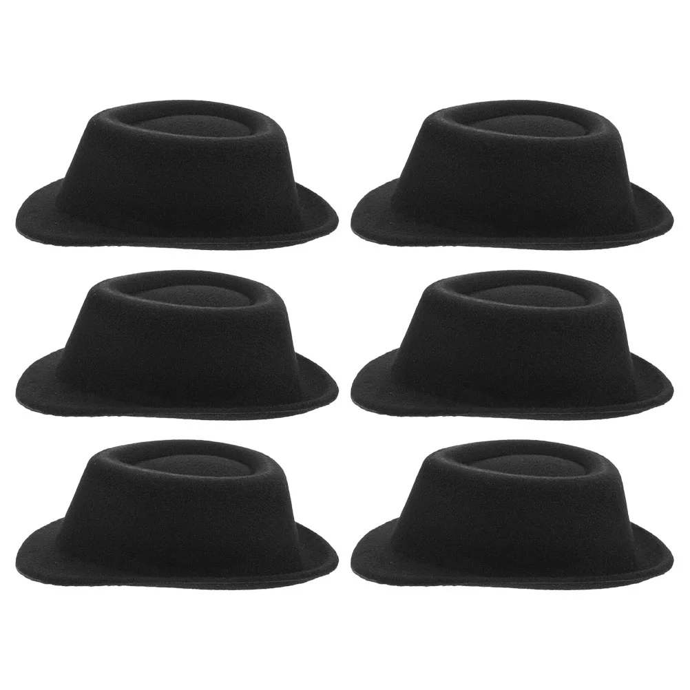 6 Pcs Mini Hat Tiny Ornament Small Hats for Crafts Drinks Toys Cake Decor DIY Decorative Miniature Replaceable Decors
6 Pcs Mini Hat Tiny Ornament Small Hats for Crafts Drinks Toys Cake Decor DIY Decorative Miniature Replaceable Decors
