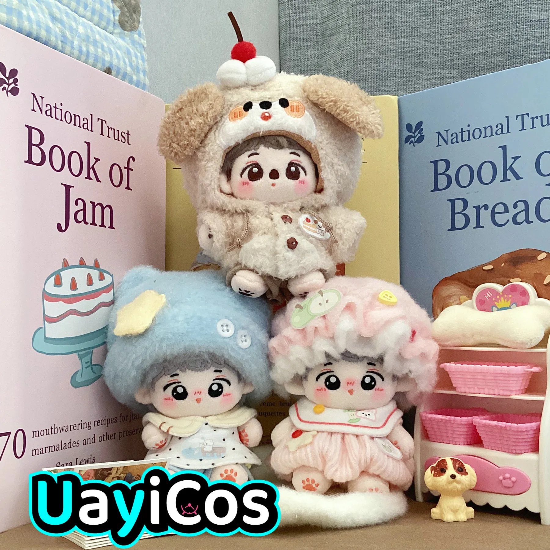 In Stock 10cm Doll Clothes Rabbit Cat Dessert Hat Vest Pants Costume Clothing Suit Stuffed Plushies Doll Accessories Anime Toy
In Stock 10cm Doll Clothes Rabbit Cat Dessert Hat Vest Pants Costume Clothing Suit Stuffed Plushies Doll Accessories Anime Toy