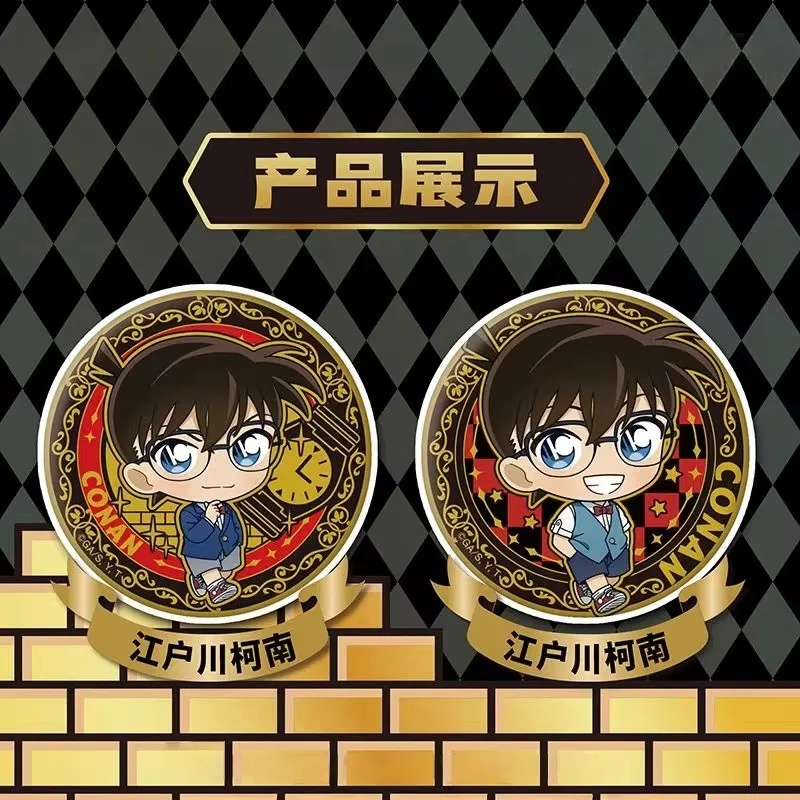 Аутентичный значок Eaki Detective Conan Series с золотой резьбой Q Edition, жесть с полным персонажем, коллекционная Mouri Ran Kaito, подарок для ребенка
Аутентичный значок Eaki Detective Conan Series с золотой резьбой Q Edition, жесть с полным персонажем, коллекционная Mouri Ran Kaito, подарок для ребенка