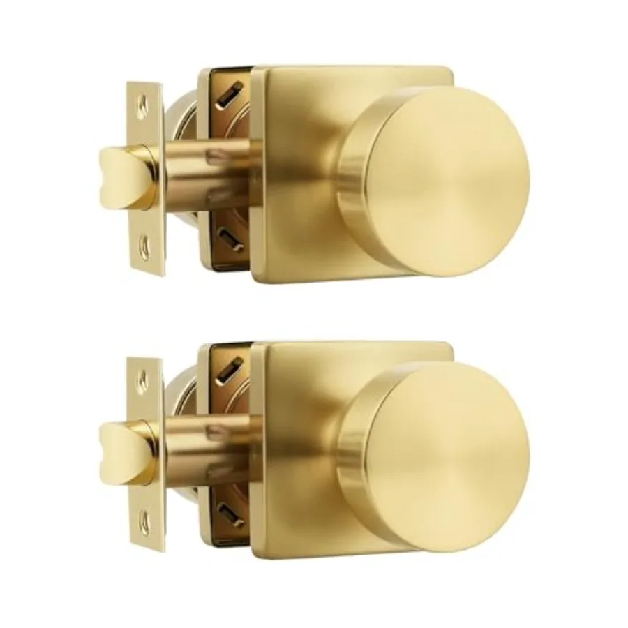 Interior Passage Door Knob, Handle for Closet and Hallway Doors, Heavy Duty Square Non-Locking Door Knob, Keyless Door Knobs on
Interior Passage Door Knob, Handle for Closet and Hallway Doors, Heavy Duty Square Non-Locking Door Knob, Keyless Door Knobs on