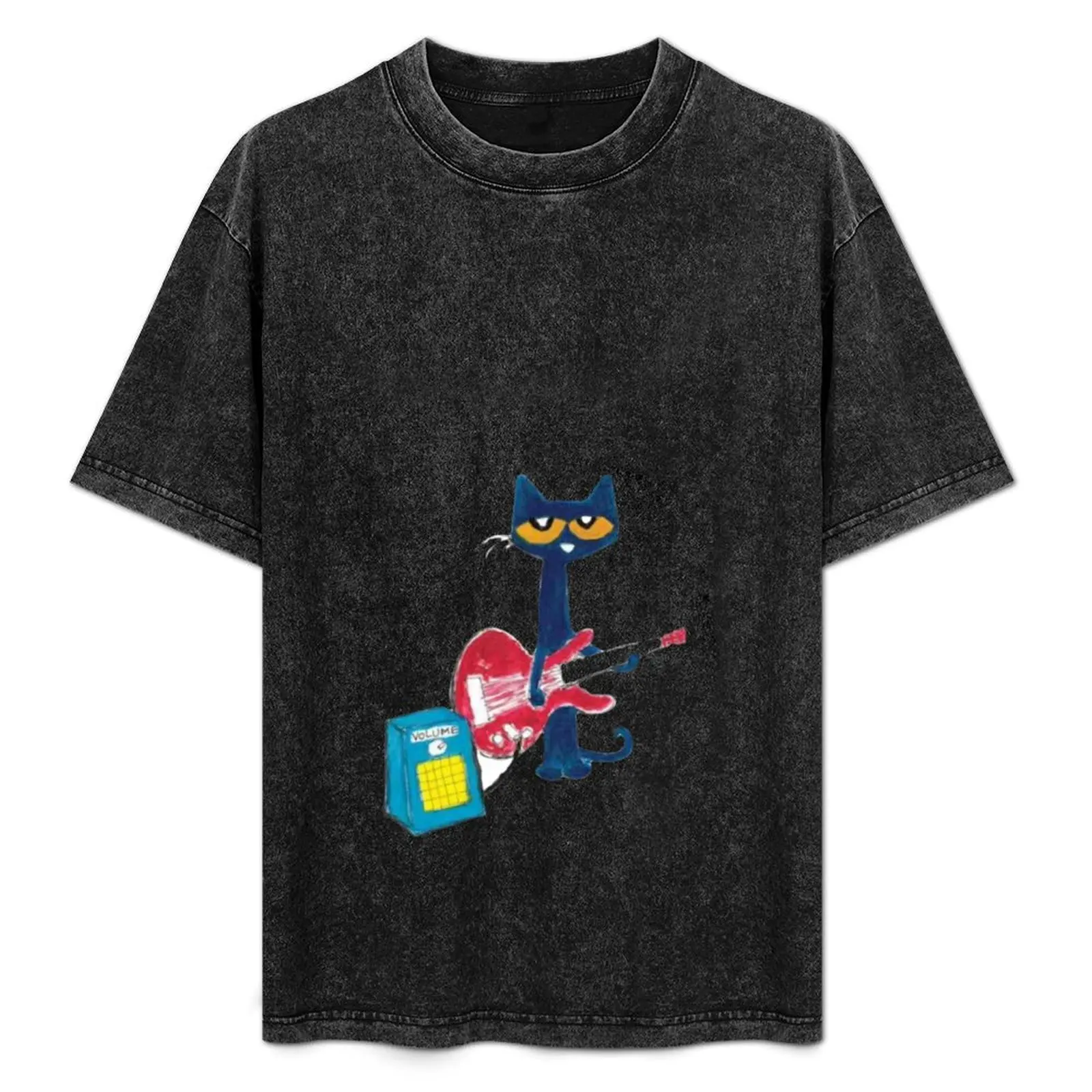 cat playing guitar design T-Shirt Casual Simple Design Short Sleeve Shirt
cat playing guitar design T-Shirt Casual Simple Design Short Sleeve Shirt