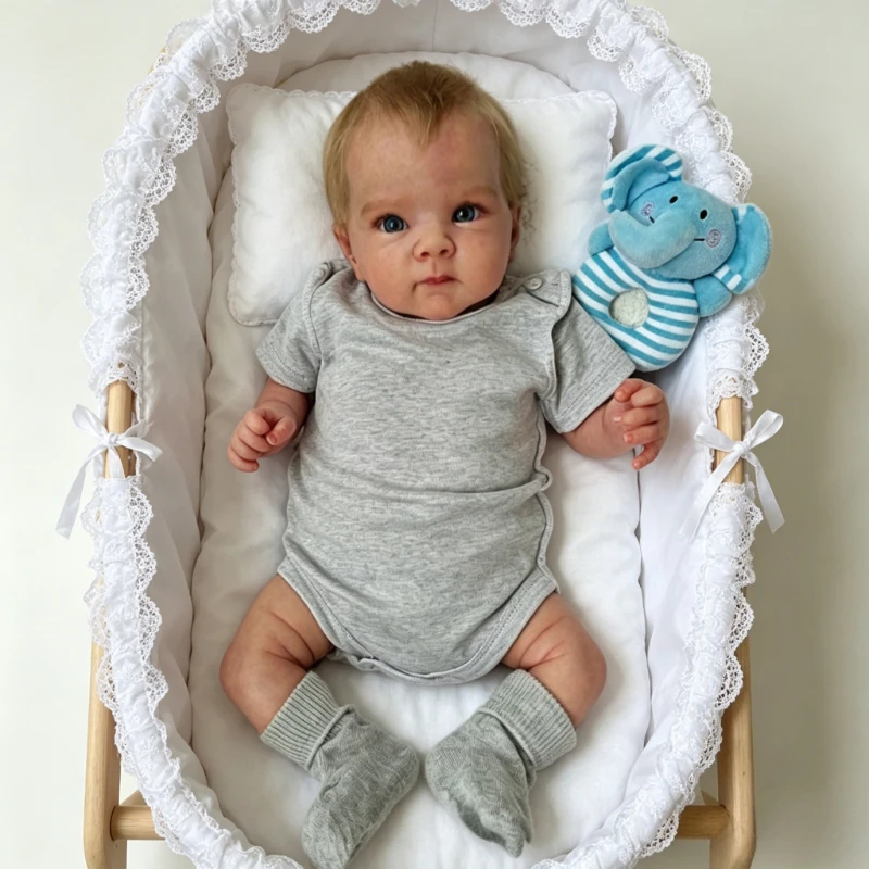 45CM Already Painted Finished Girl Bettie Reborn Baby Doll Real Realistic Doll
45CM Already Painted Finished Girl Bettie Reborn Baby Doll Real Realistic Doll