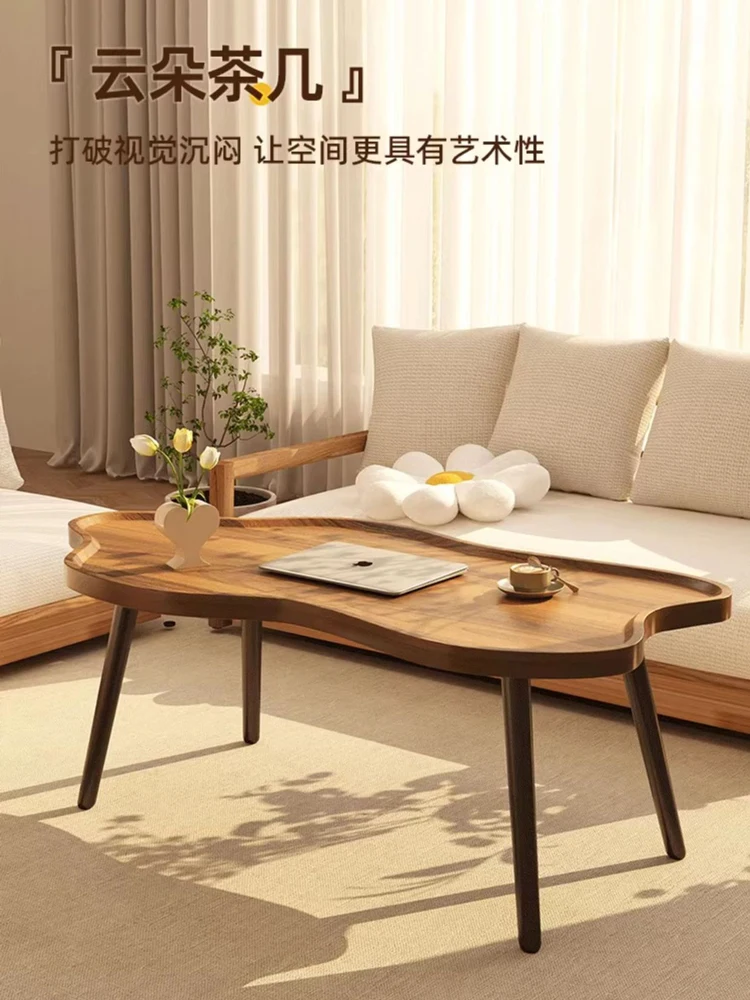 Minimalist coffee living room home modern high-end long low creative cloud balcony small tea wooden
Minimalist coffee living room home modern high-end long low creative cloud balcony small tea wooden