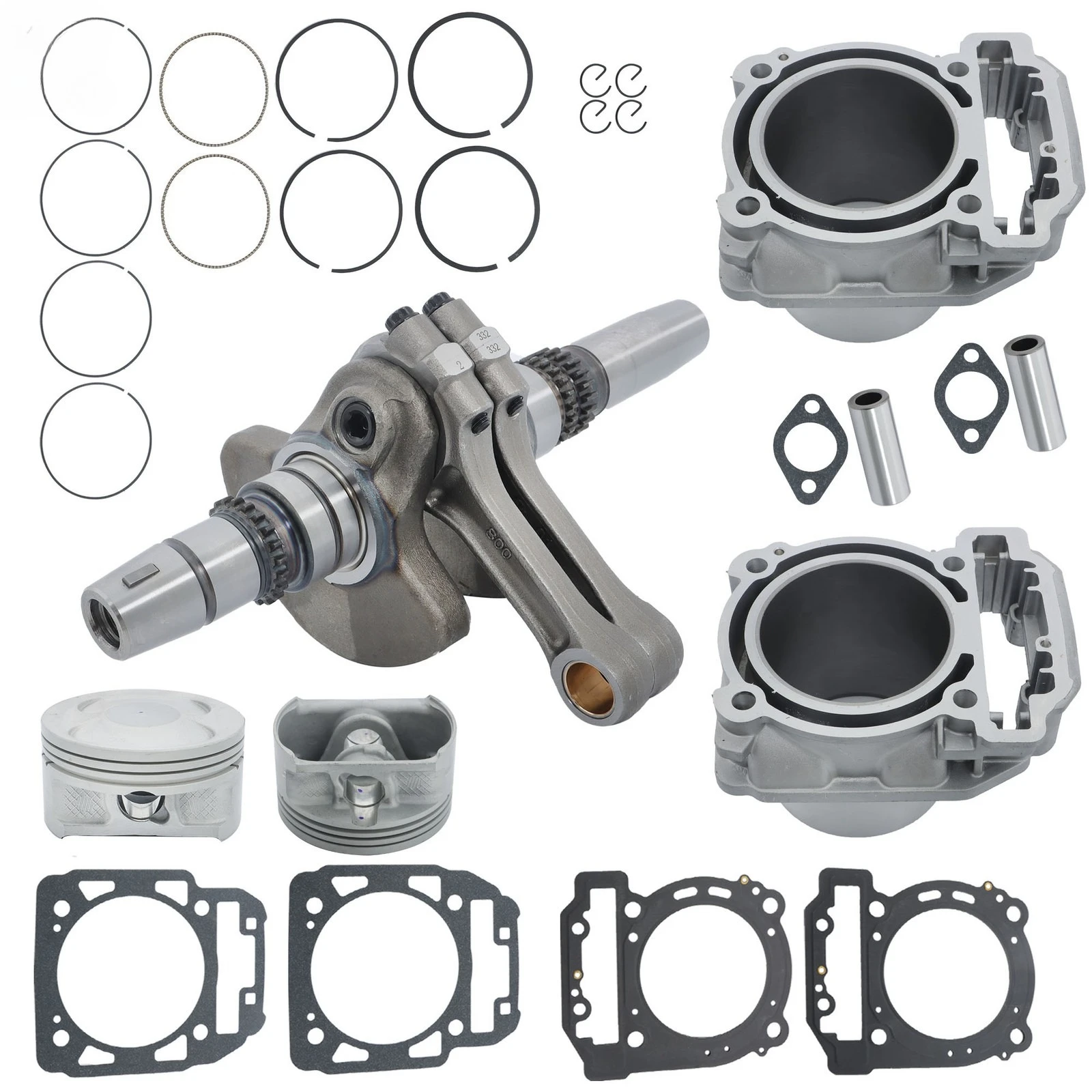 Crankshaft Cylinder Piston Gasket Kit for Can-am Bombardier Outlander 800 Commander 800 800R Defender HD8 Renegade 800 420413430
Crankshaft Cylinder Piston Gasket Kit for Can-am Bombardier Outlander 800 Commander 800 800R Defender HD8 Renegade 800 420413430