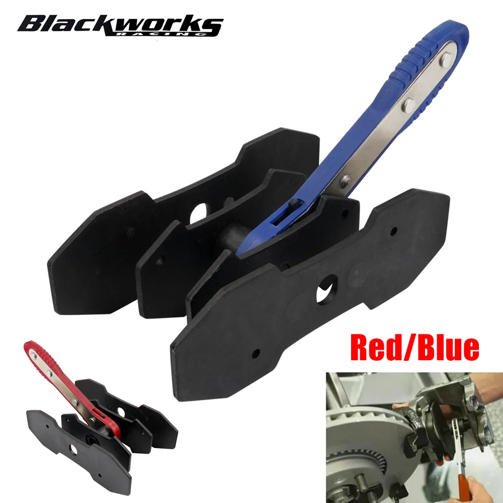 360 Degree Car Brake Caliper Press Tool Swing Ratchet Wrench Disc Brake Caliper Piston Spreader with 2 extra pcs Steel Plates
360 Degree Car Brake Caliper Press Tool Swing Ratchet Wrench Disc Brake Caliper Piston Spreader with 2 extra pcs Steel Plates